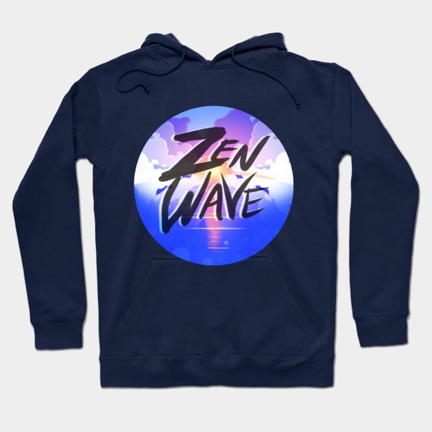 Zen Wave Hoodie by Feecle